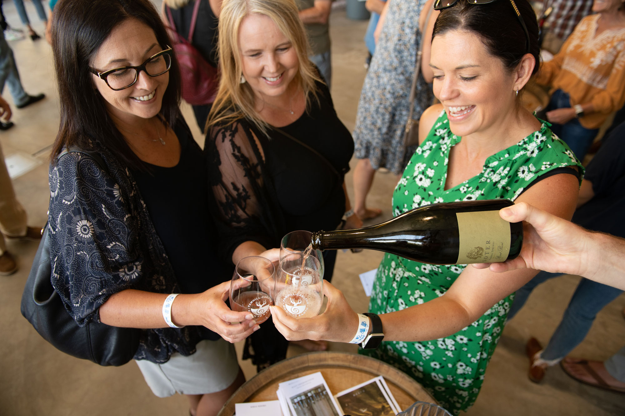 SIPMagazine-Rose2022 Enjoying Yamhill-Carlton rosé. Photo: Carolyn Wells Kramer