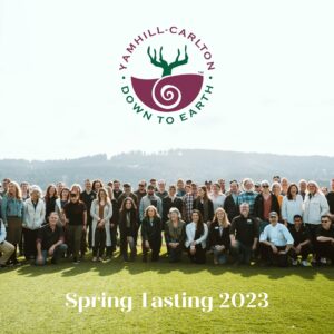 amhill-Carlton Spring Tasting event promo