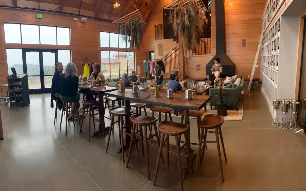 The Four Graces tasting room