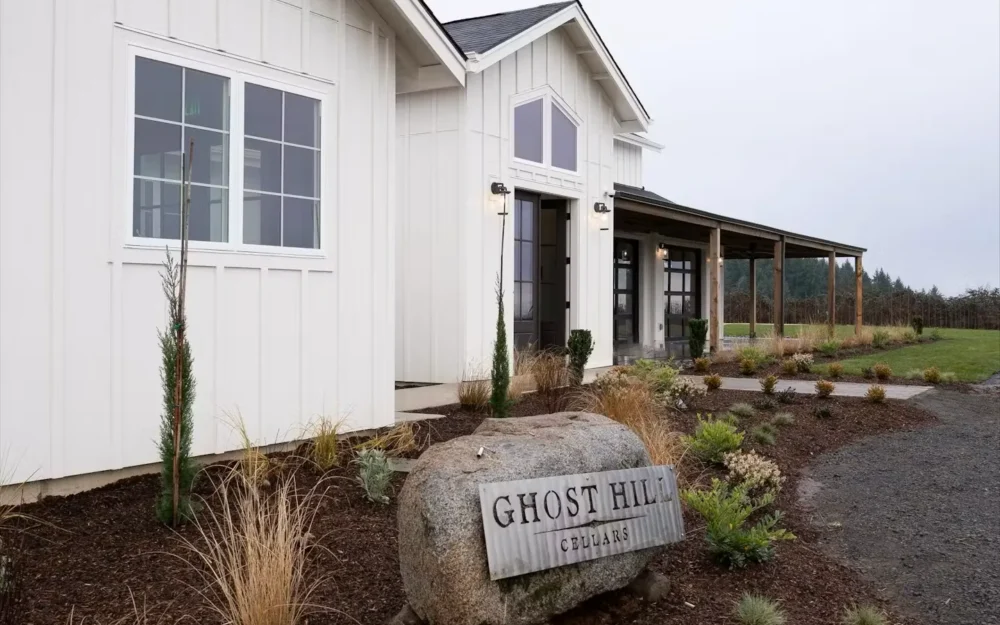 Entrance to Ghost Hill Cellars
